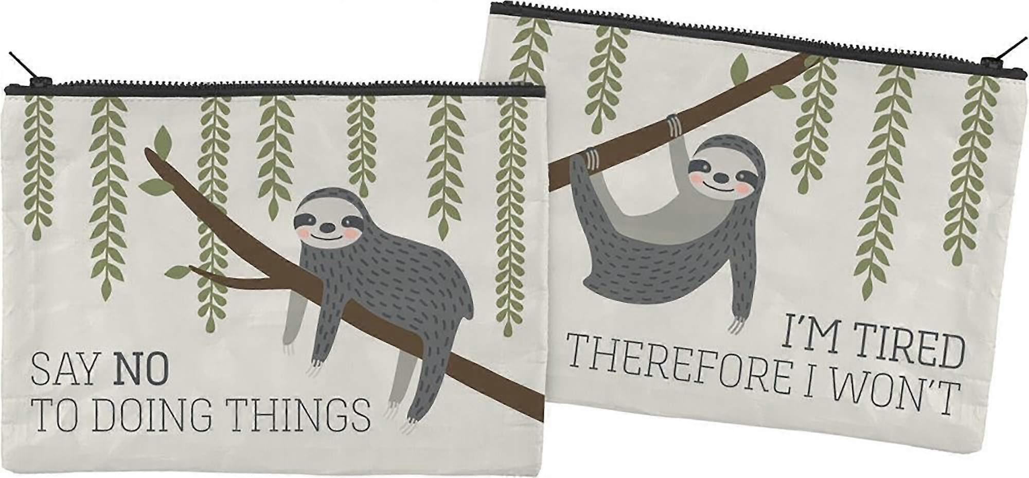 Primitives By Kathy Zipper Folder Accessory Pouch - Sloth