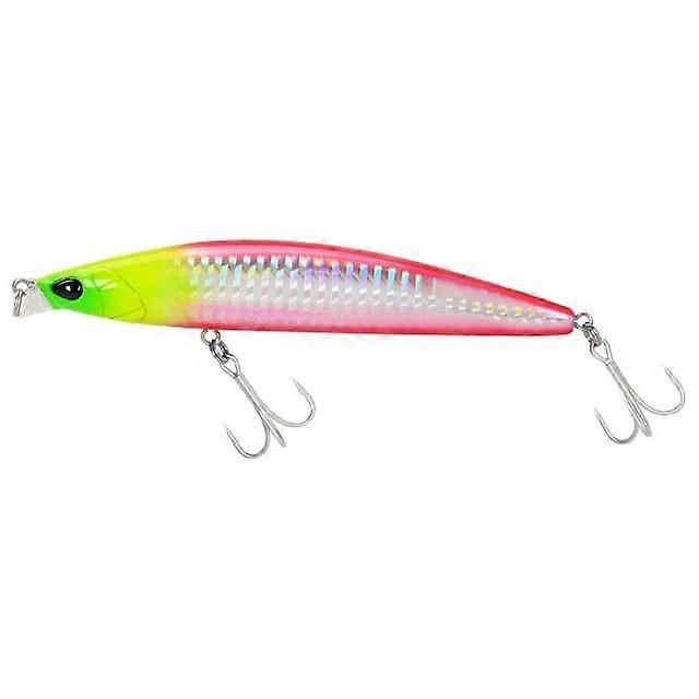 Shallow Range Floating Minnow 118 mm 19 g Long Casting Seabass Jerkbait Saltwater Big Hard Bait Wobbler (Color : 1)