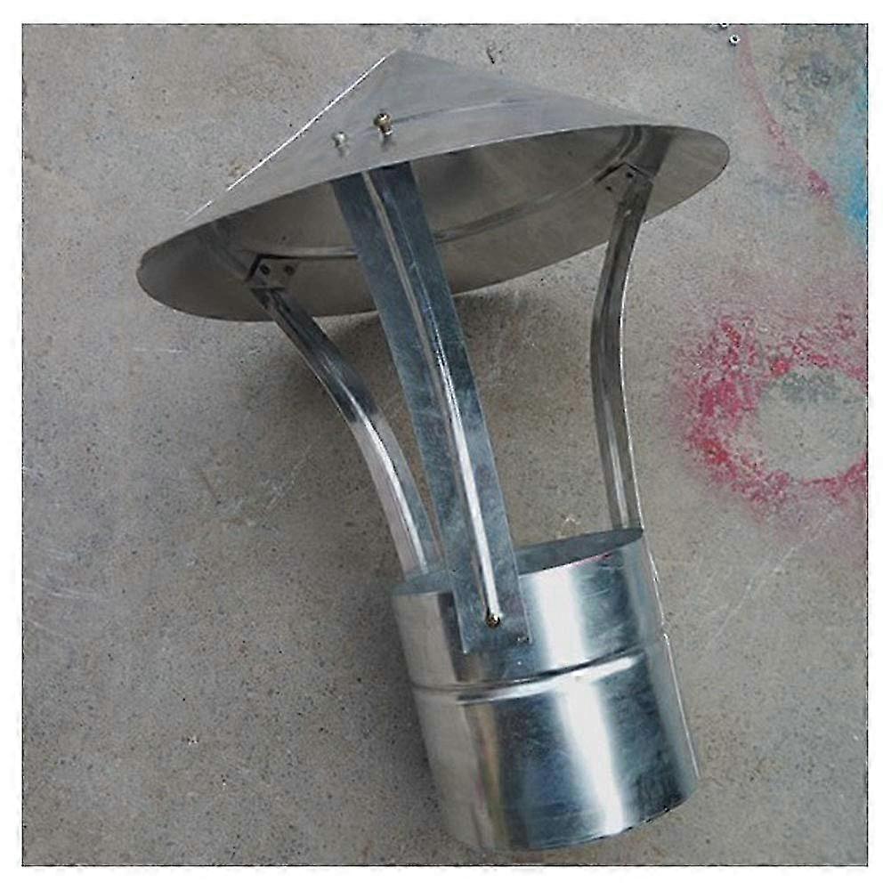 כף ארובה מנירוסטה, מכסה מגן כיסוי גשם לצינורות ארובה ארובות גג 100 מ"מ עד 200 מ"מ