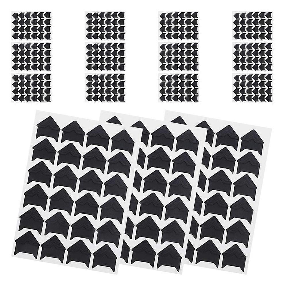 Diy Picture Corners Photo Tabs For Scrapbooking Diy Adhesive Holders Black Square 15 Sheets