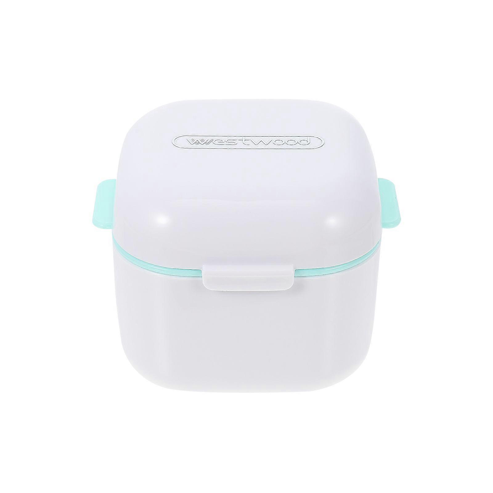 Protective Denture Box Plastic Retainer Box Denture Storage Case Protective Case