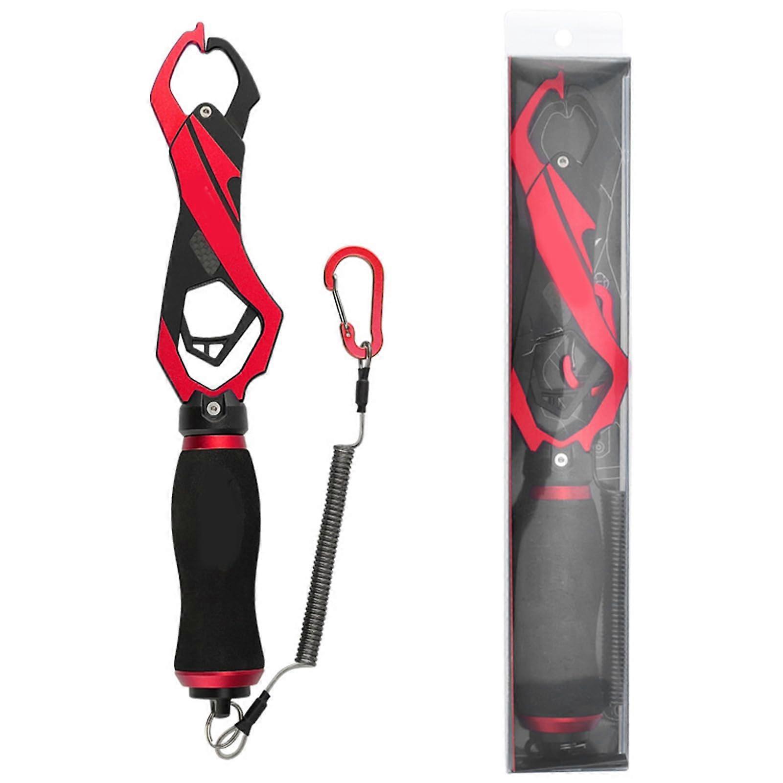 Aluminum alloy fish lip with scale, fish gripper, clip, fish control, clamps, professional fishing control tool Ref: 2232