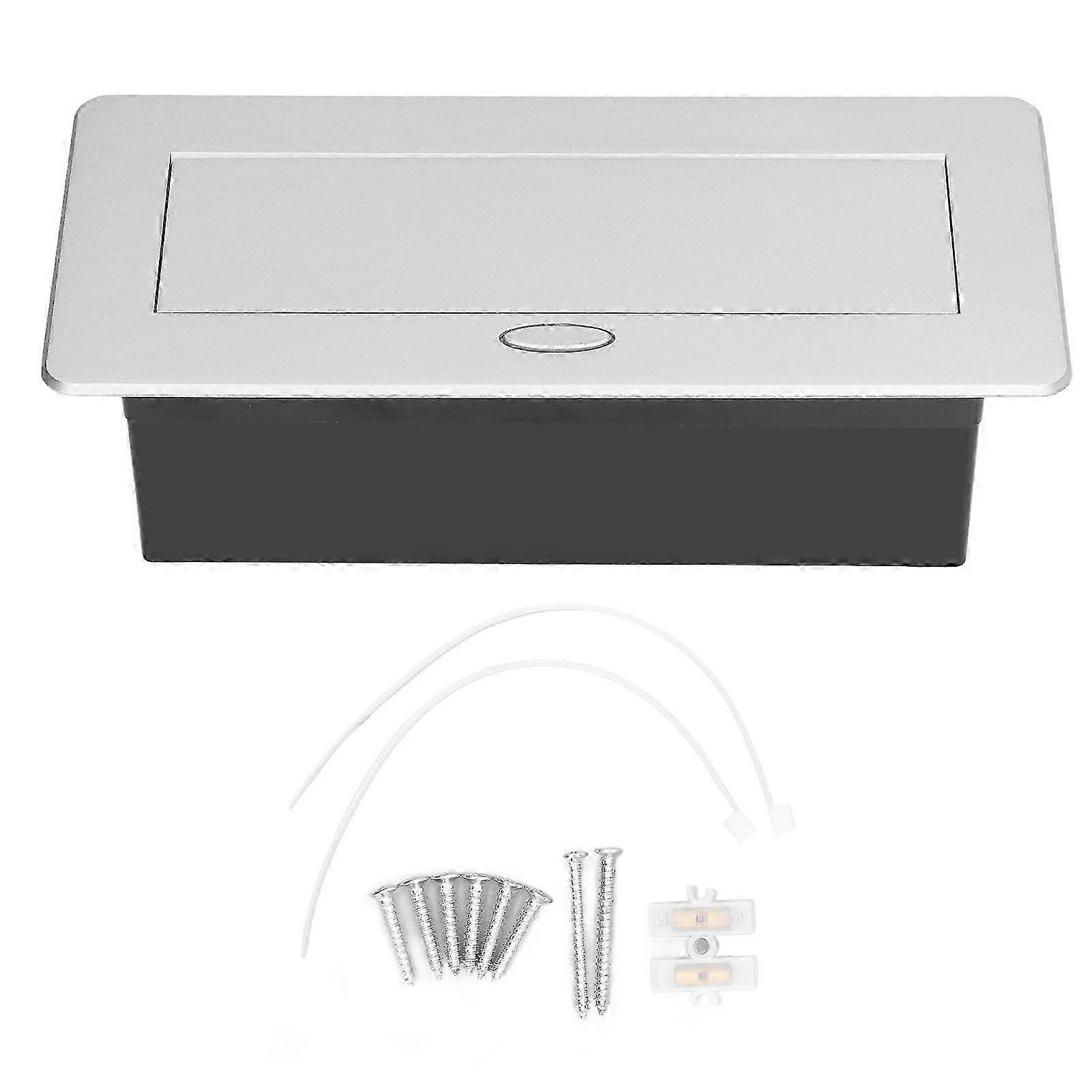 Floor Electrical Outlet Embedded Desktop Pop Up Power Socket Cover Box Kit EU Standard 250V 16A SZRH A-S