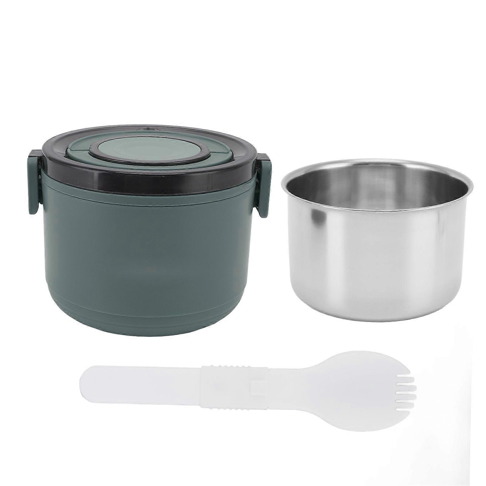 Stackable Lunch Box Single Layer 1000ml Insulated BPA Free Stainless Steel Bento Boxes for Kids Home Office School