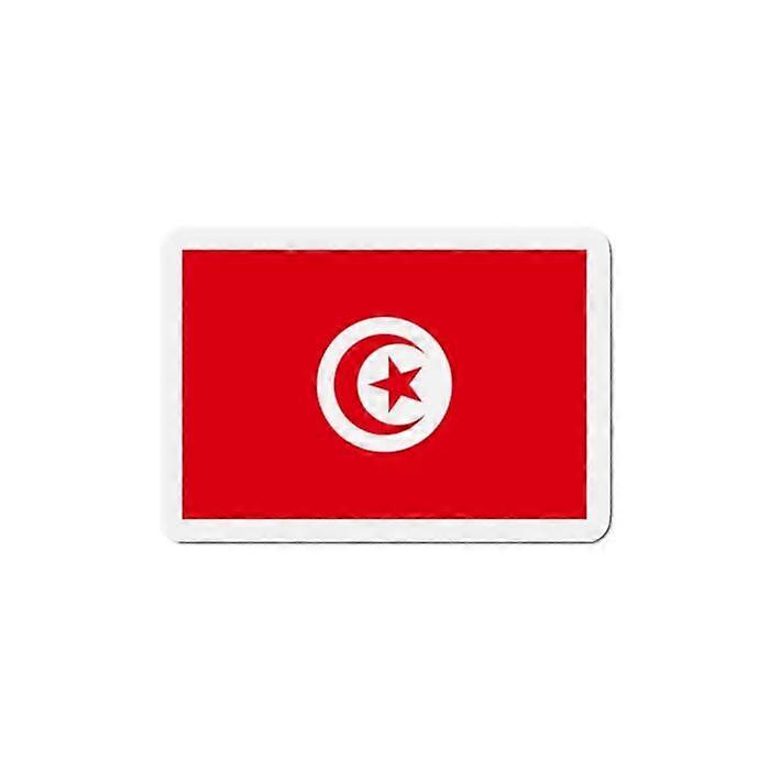 Magnet Flag Tunisia - Multicolor - 7 cm - 50 pieces - Synthetic resin - Mixed