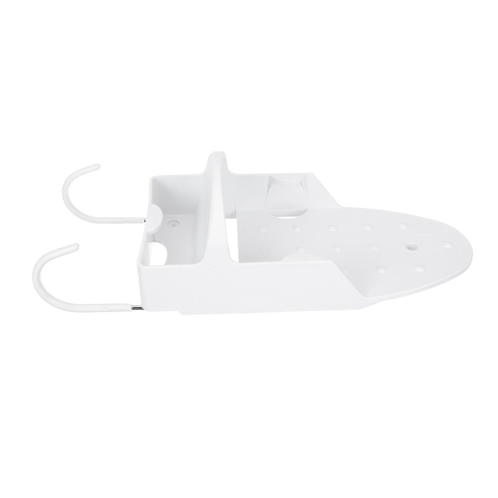 Wall Mounted Ironing Hook Ironing Board Hanger Accessory Black 39x13.5cm Quick Ironing For Household Users 1Pack