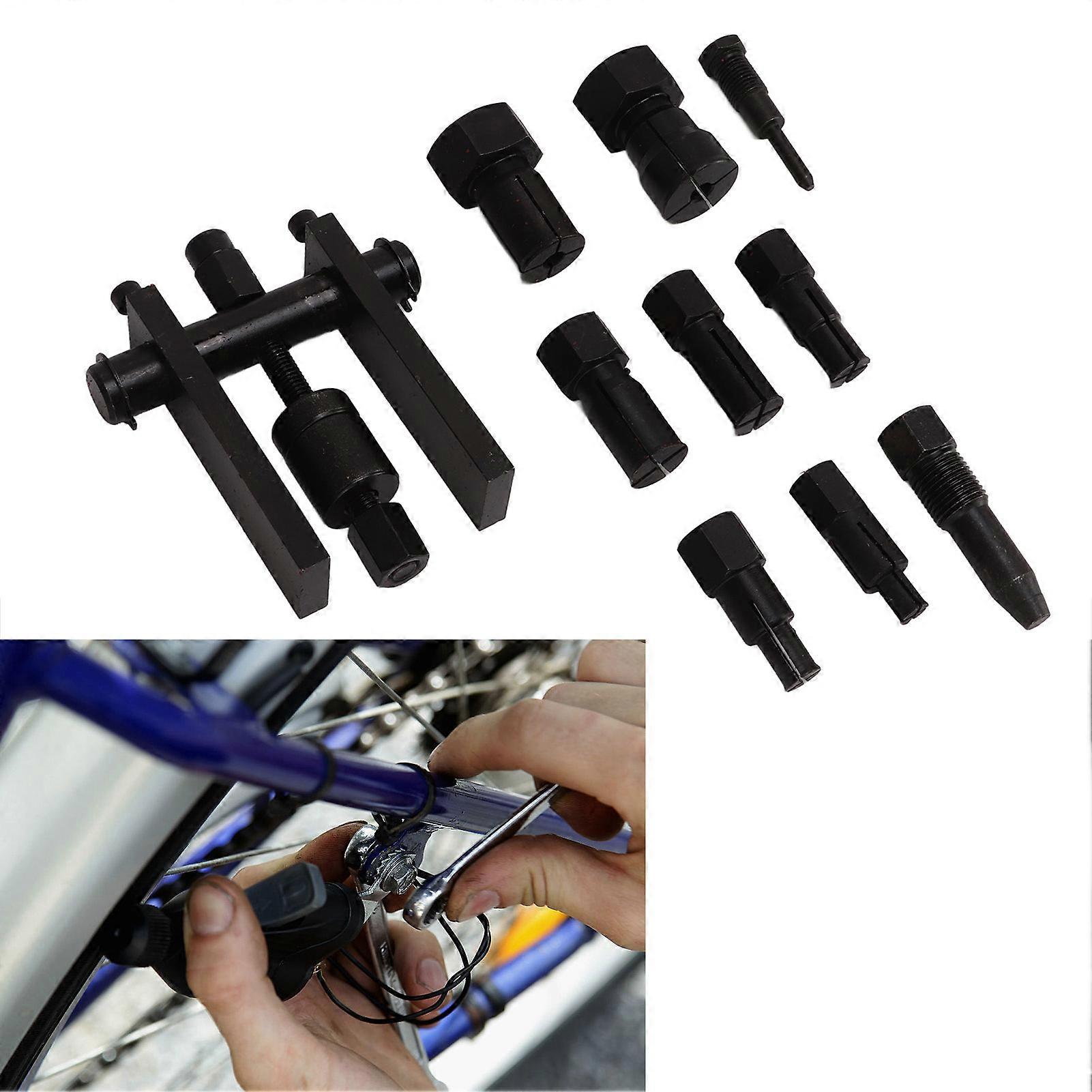 10Pcs Motorcycle Internal Bearing Puller Practical Robust Excellent Texture Motorcycle Bearing Removal Tool 