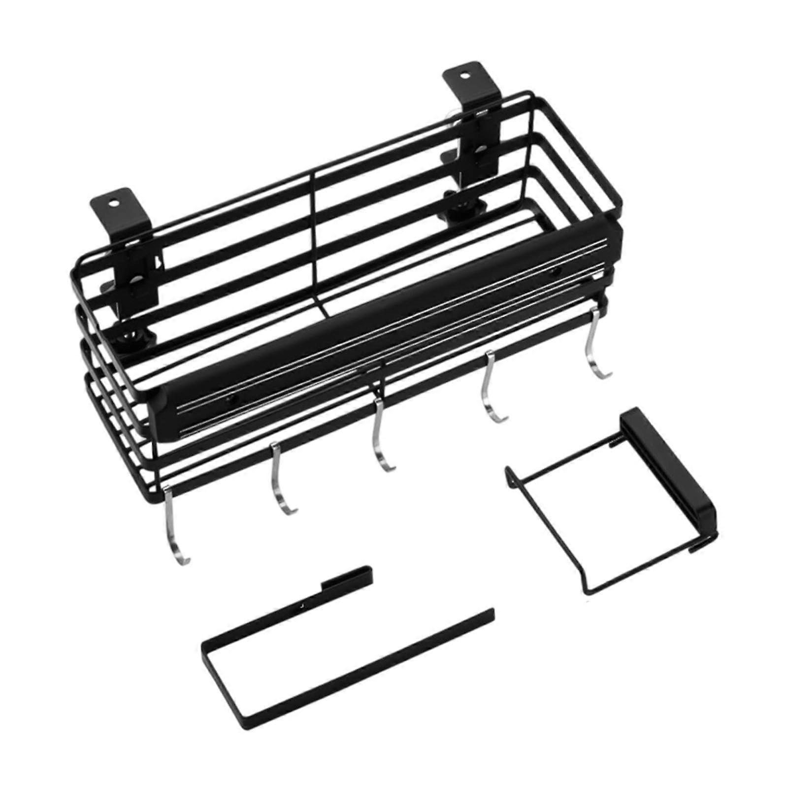 BBQ Side Hanging Rack BBQ Accessory Stand for Kitchen Bath Outdoor Barbecue Tool Storage Holder Tool Holder