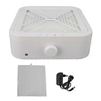 120W Nail Dust Collector Powerful Suction Nail Vacuum Cleaner Electric Nail Dust Suction Fan for Nai
