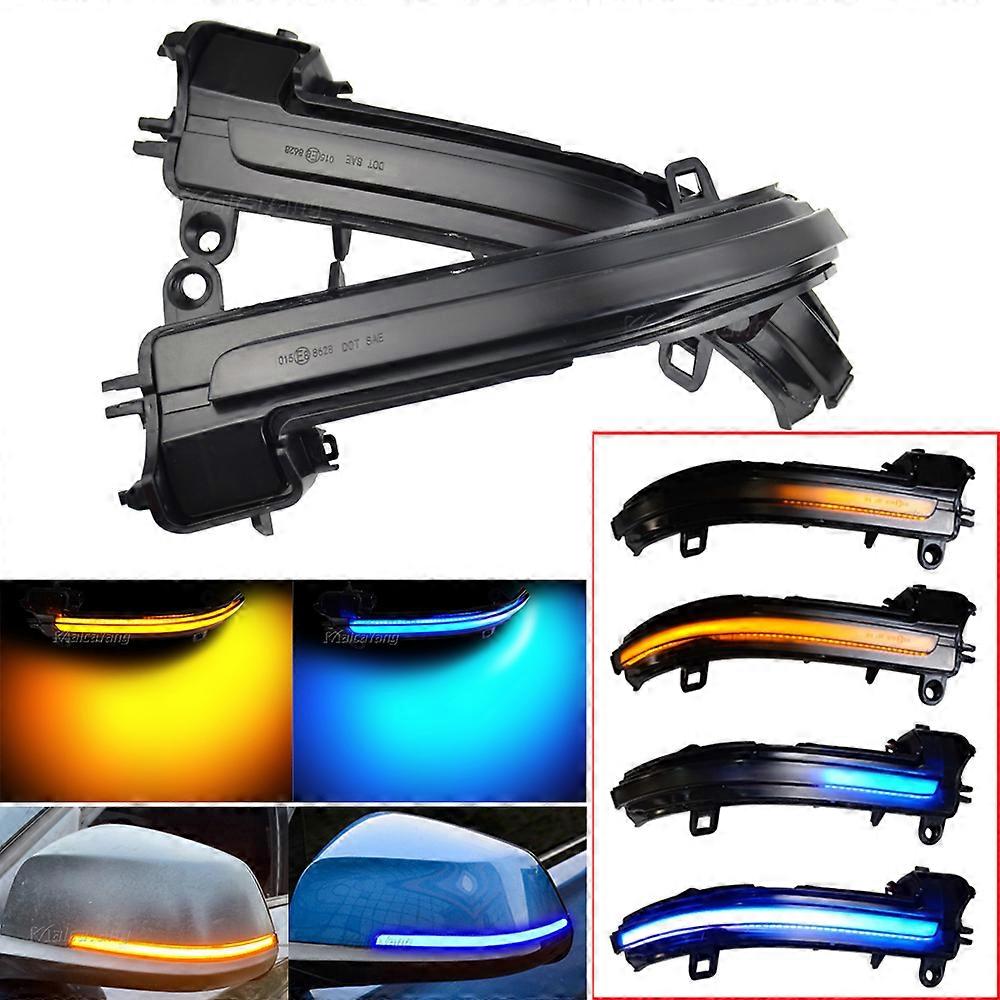 Suitable Dynamic Turn Signal LED Rearview Mirror Indicator Blinker Light For BMW 1 2 3 4 Series X1 F20 F21 F22 F30 F31 F34 F32 E84 i3