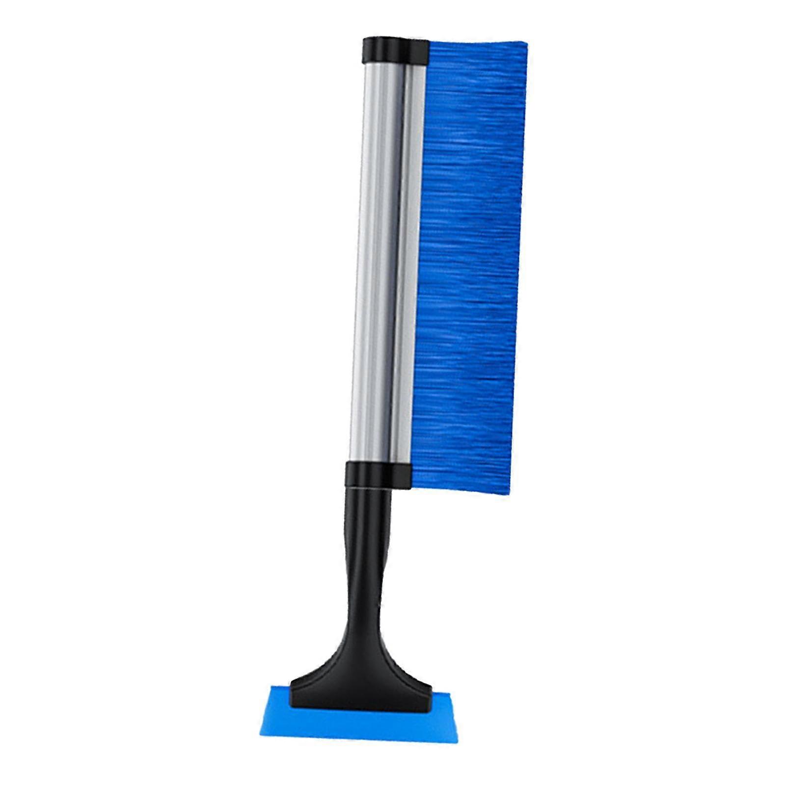 Retractable Car Snow Scraper, Flexible Windshield Ice Remover, Winter Snow Scraper, Ideal for Vehicles, Black, Blue