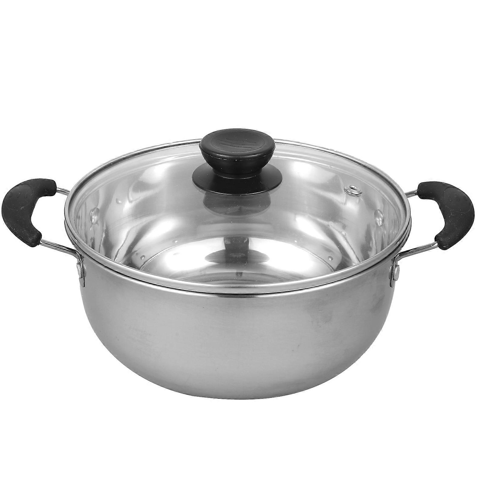 Stainless Steel Steamer Milk Pan for Home Use 1Pcs Stockpot