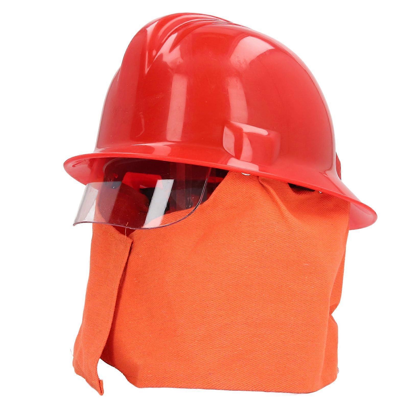 Fire Brigade Helmet with Shock Resistance, 6Layer Fireproof Buffer To Protect Your Head