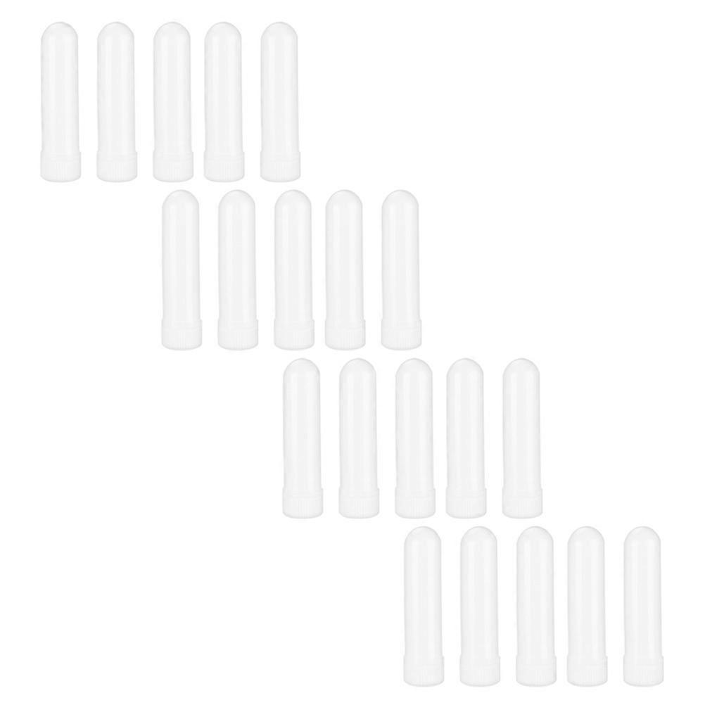 Inhalation Tubes Easy-to-use Design For Adults Travel Refillable Prevents Leaks 20Pack