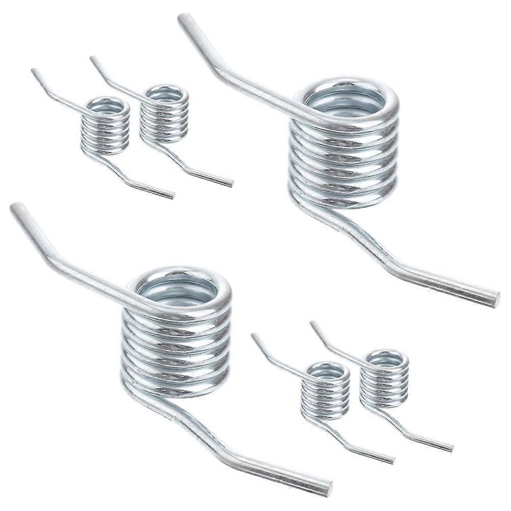 Horizontal Jack Floor Jack Handle Spring White 10.50X3.00X2.50CM Stability 6Pcs