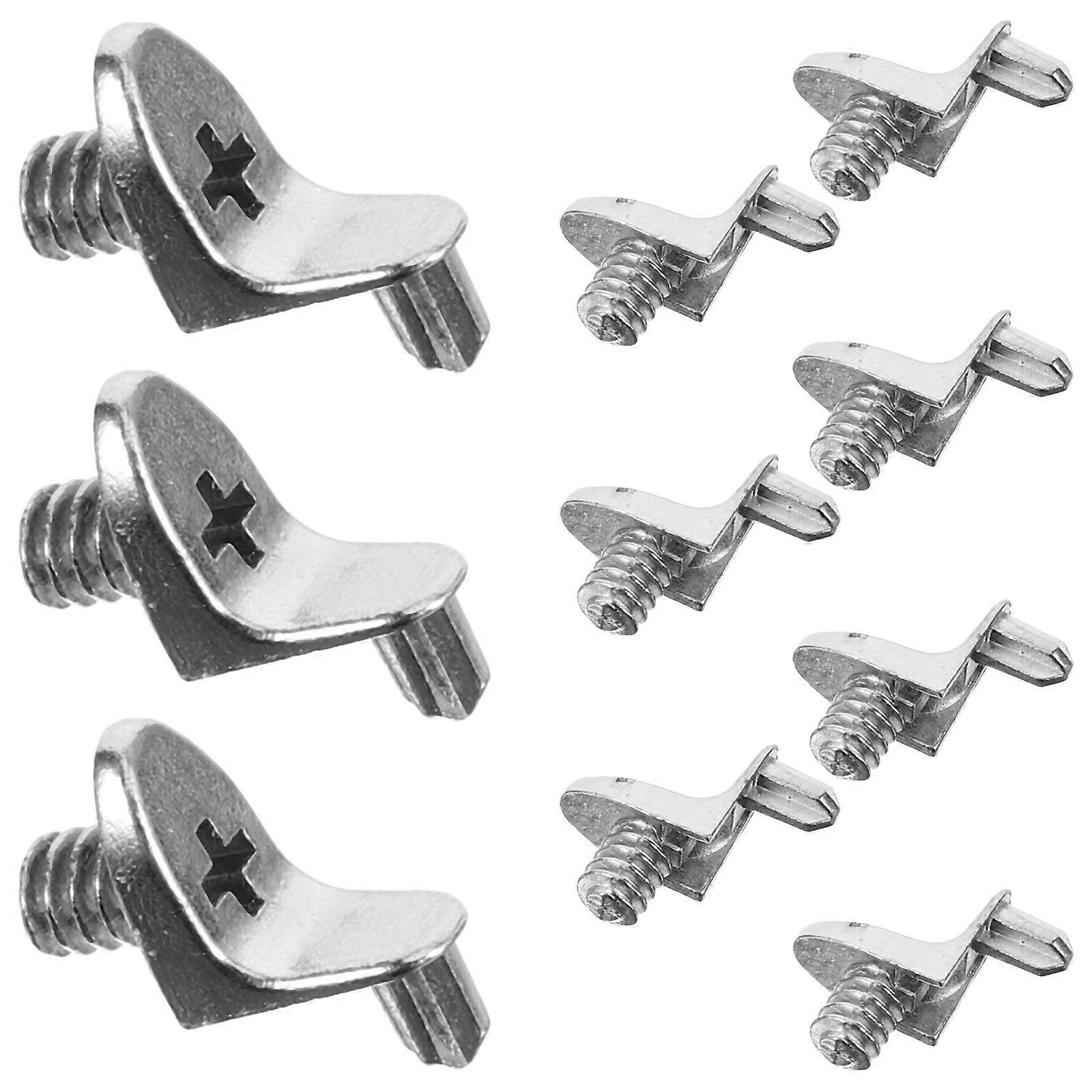 Bookshelf Pegs For Shelves Shelf Holders Pegs Home Improvement Furniture Assembly Alloy 10Pcs