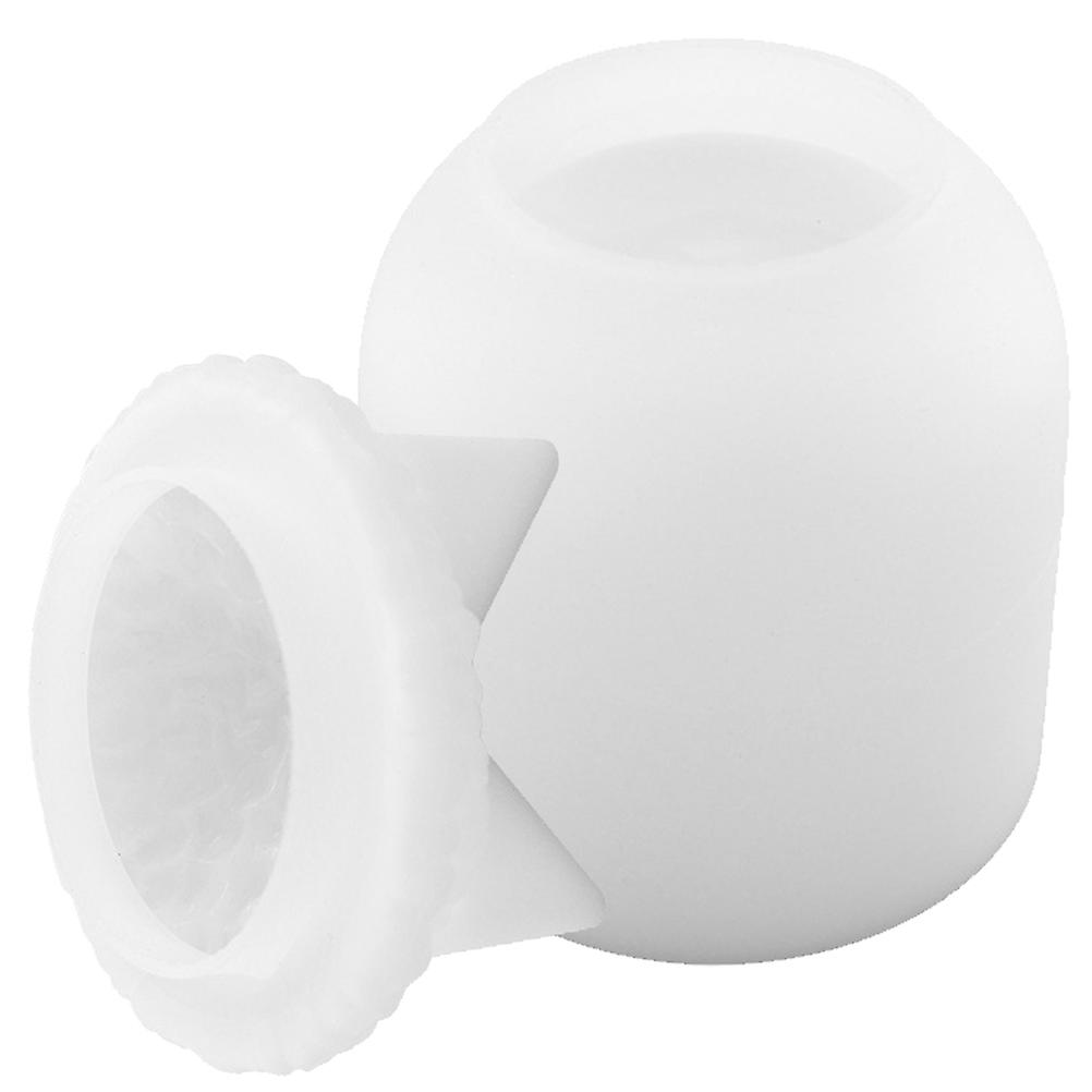 Silicone Craft Molds For Epoxy Resin Easy To Use And Durable Container Storage Jar Bottle Mold 1Pack