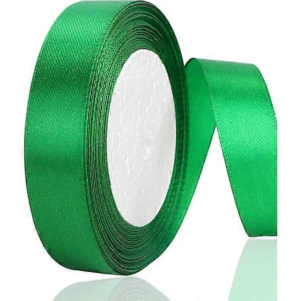 Ribbon, double-sided polyester 20mm*2m green