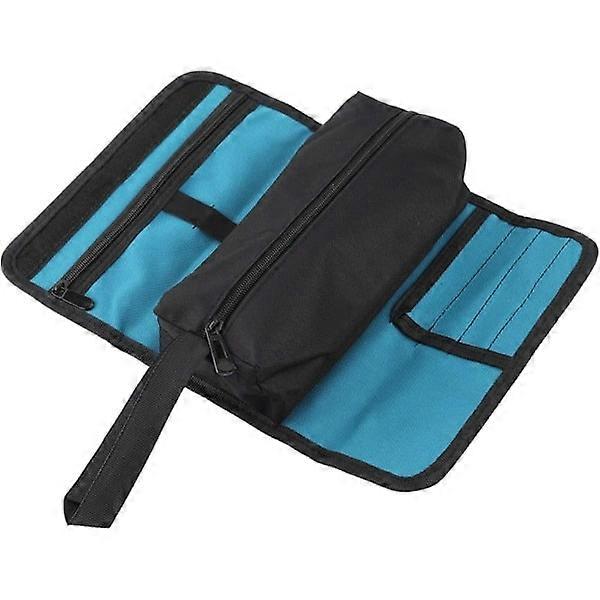 CDQ Tool Bag, Tool Storage Foldable Tool Bag Electrician Roll Up Tool Bag Holder