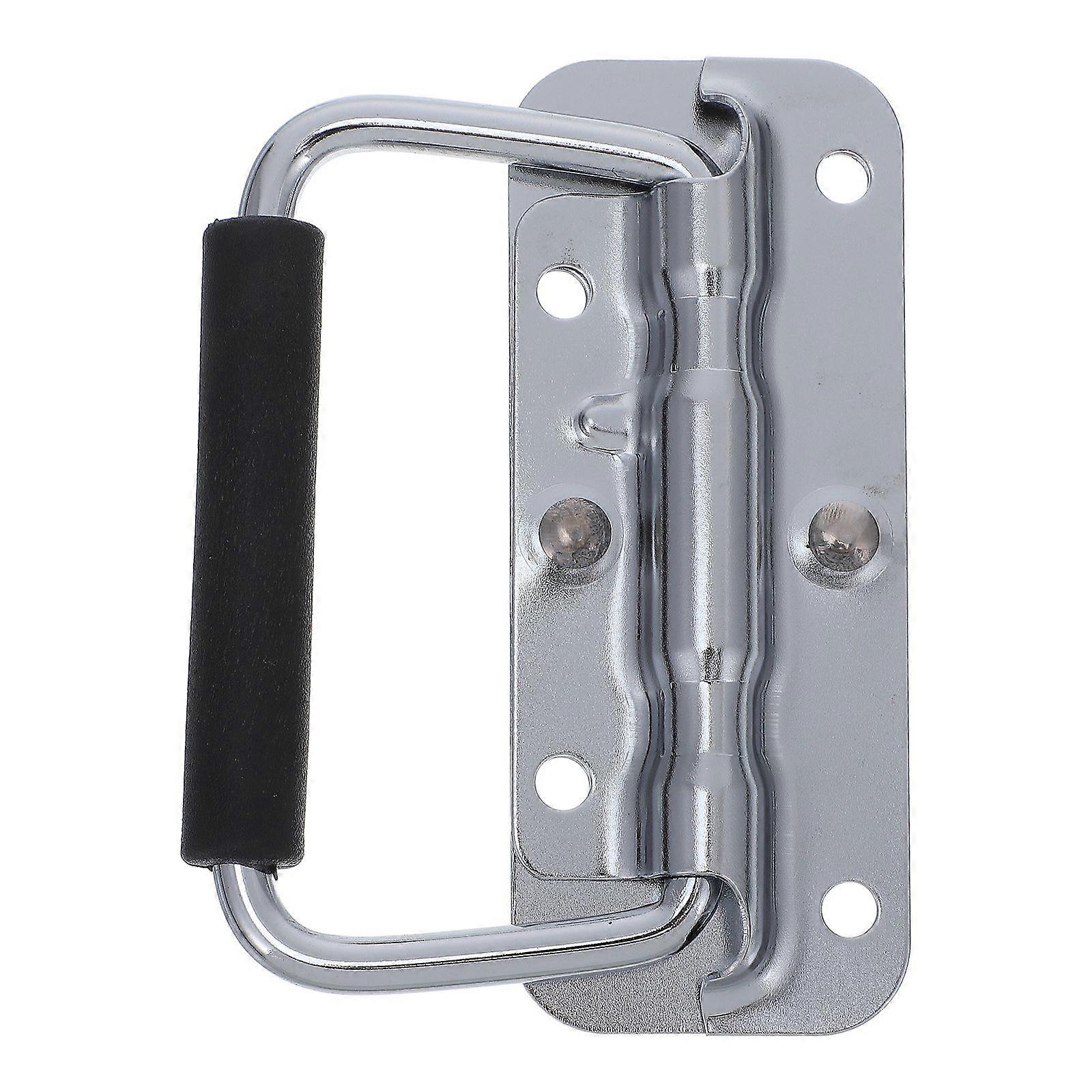 Machine Tool Pull Handle Iron Carrying Handle Toolbox Handle Suitcase Pull Handle Foldable Toolbox Handle Folding Handle For Toolboxes