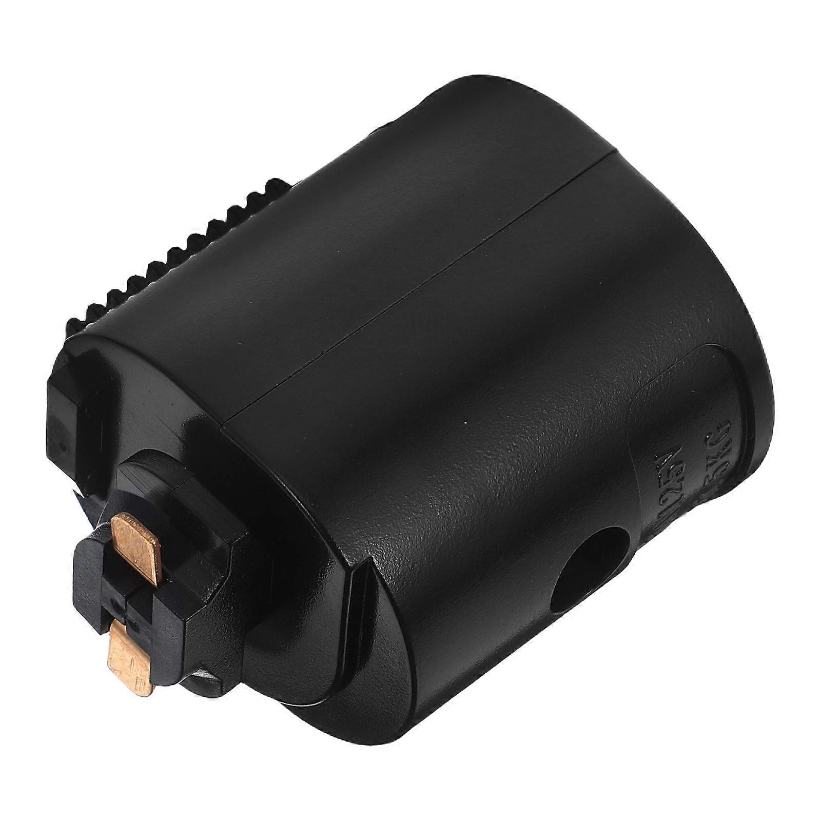 Rail Lighting Accessories Black Adapter with Plug for Bulb Use