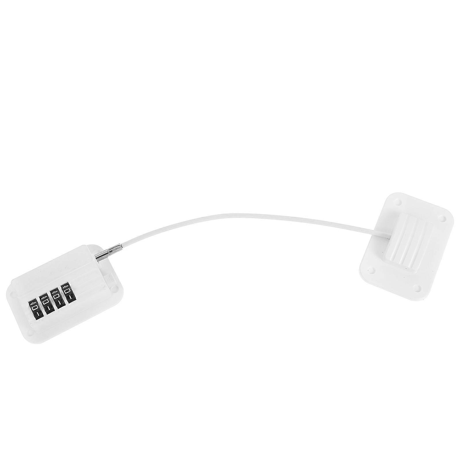 Password Lock Child Safety Lock For Refrigerators Sliding Doors Windows With Sleek Design In White Color 1Set