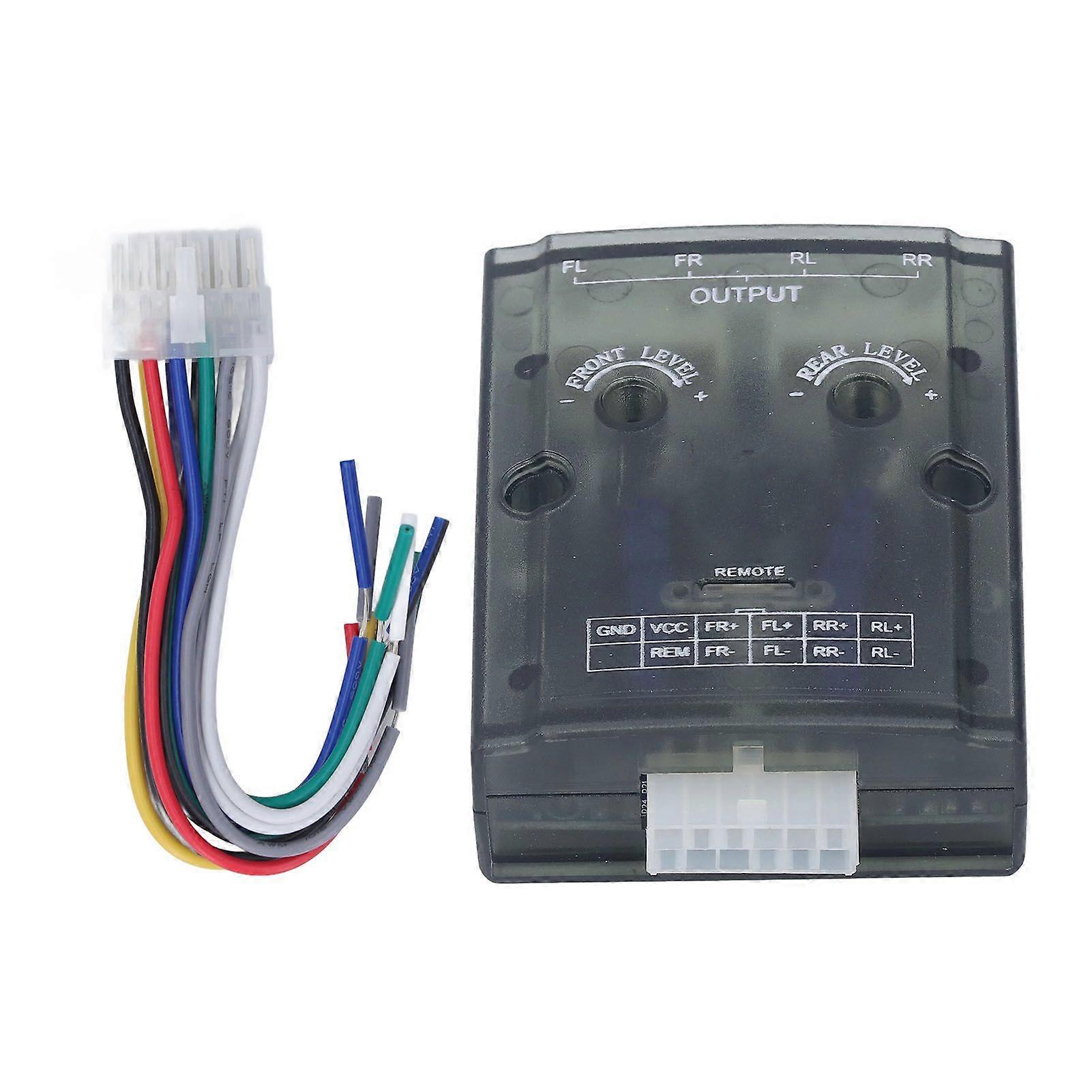 12V amplifier with speaker delay signal adapter