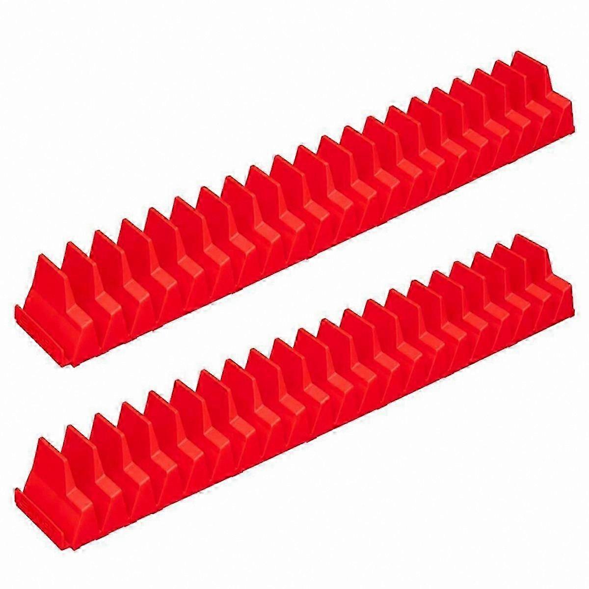 Magnetic Tool Organizer for Wrenches, 2-Pack Storage Solution