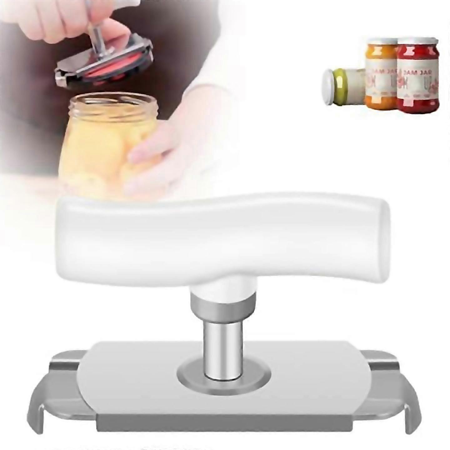 For Jaropener For Weak Hands Easy Open Adjustable Grip Jar Opener Stainless Steel Can Opener Bottle Tin