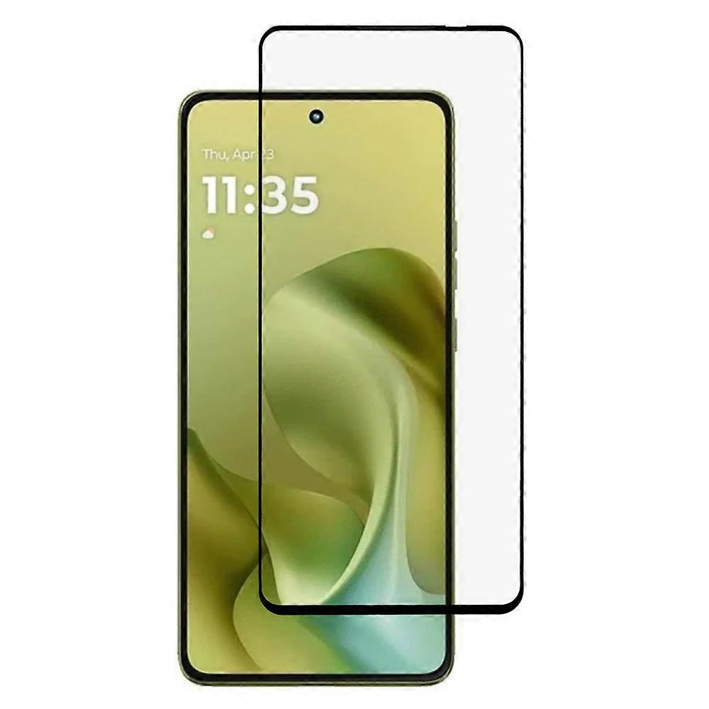 TKdaddy モトローラ Moto G86 5G / G86 パワー 5G スクリーン プロテクター シルク印刷フルグルー HD クリア スクリーン フィルム