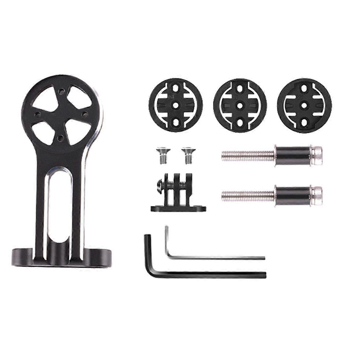 Adjustable Speedometer Extension Bracket Aluminum Alloy Bicycle Computer Holder for Replacement A