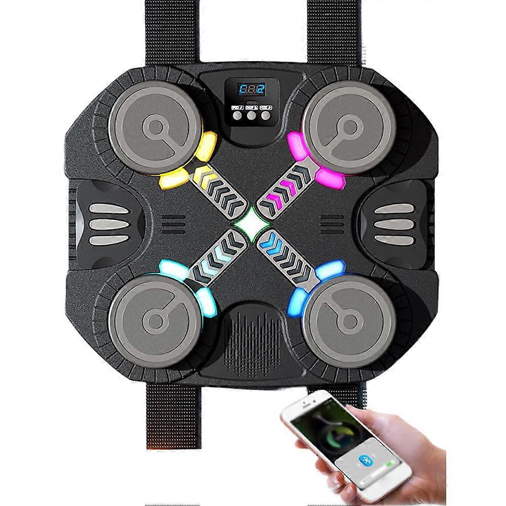 Smart music boxing target interactive electronic reaction target for kids fun