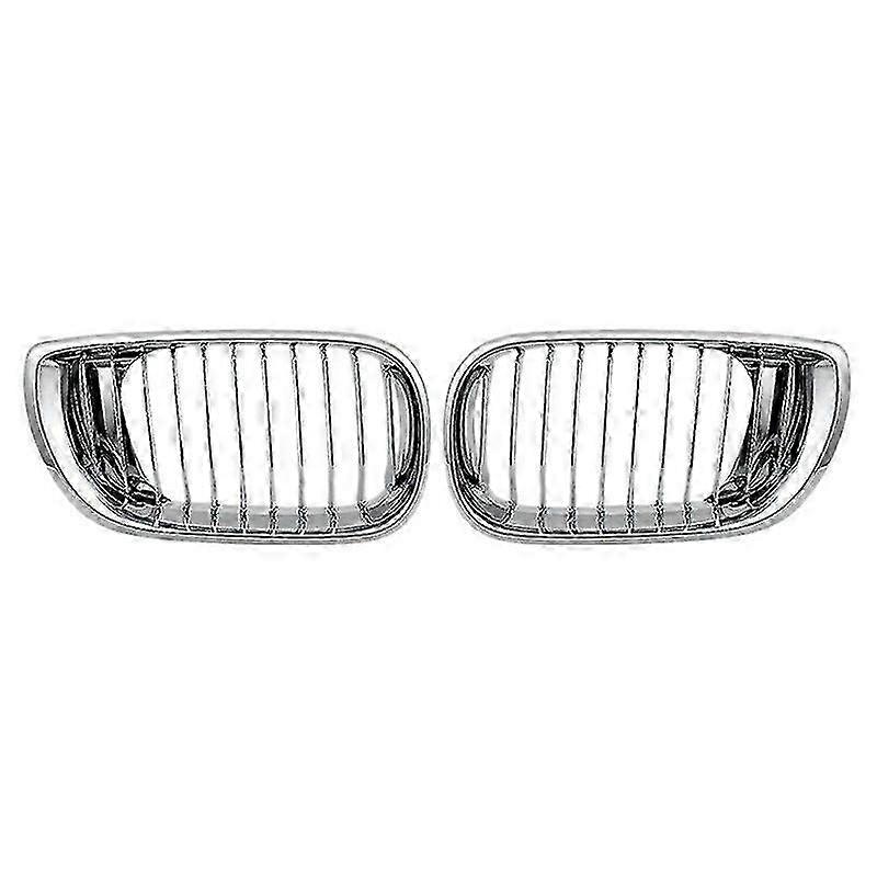 Automobile Forward Air Grille Chrome Ghost Mask Suitable For E46 4-door 2002-2005 51137030545 51137030546