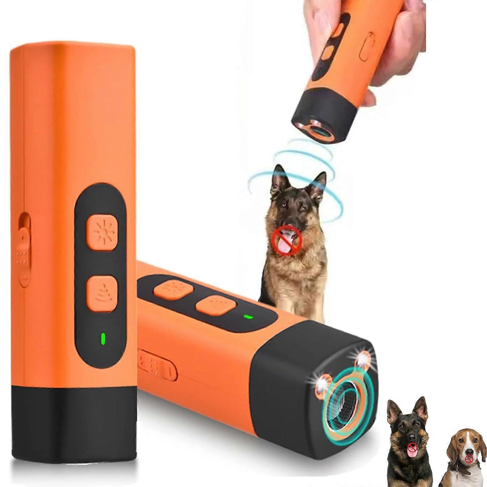 RuheMeister Pro Gentle Ultrasonic AntiBarking Device for Dogs Training for a Quiet Home, Ultrasonic Dog Repeller (A)