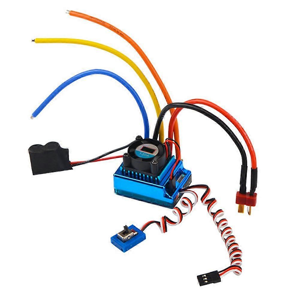 RC Car ESC 120A Sensor Brushless Speed Controller for 1/8 1/10 1/12 Crawler Boat