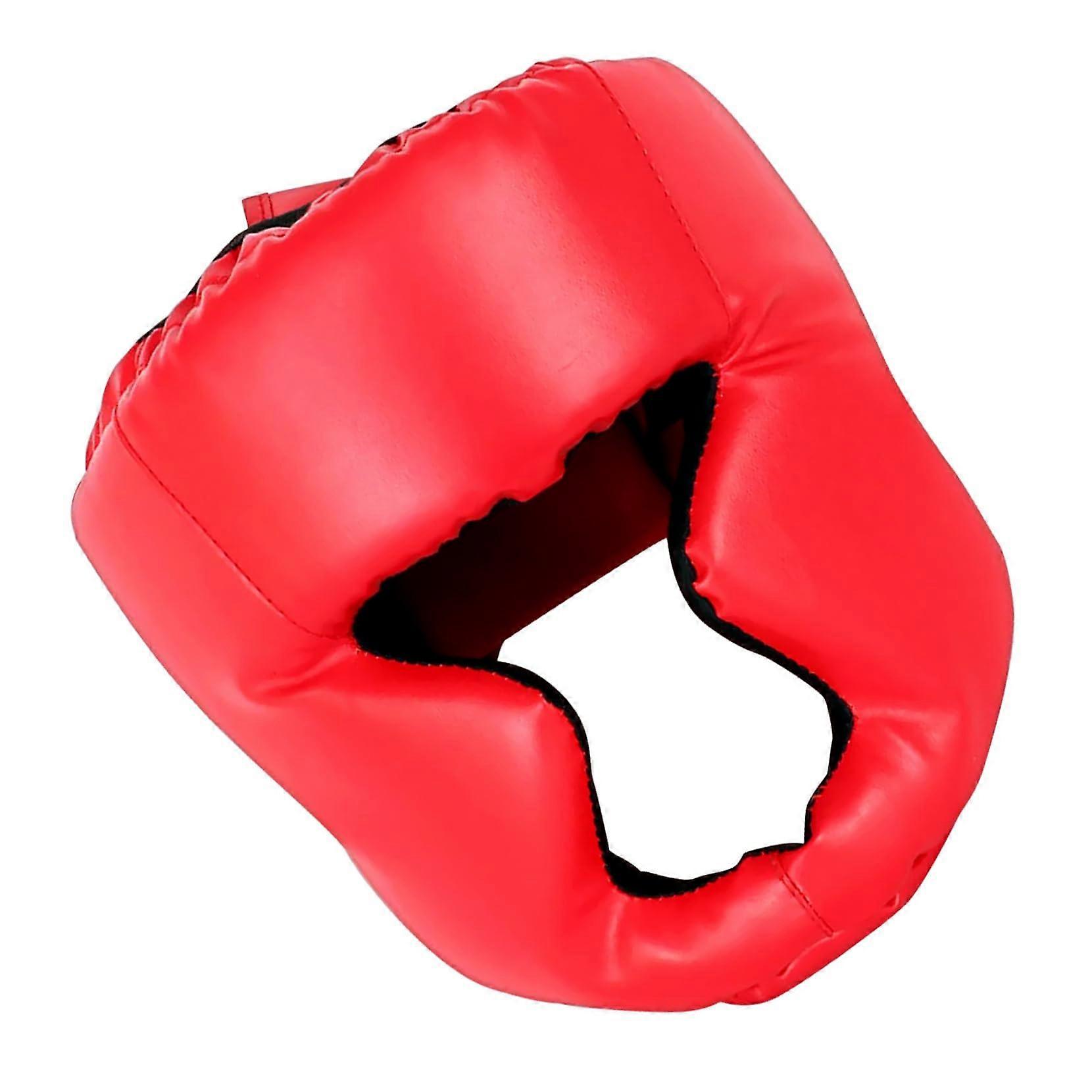 Boxing Headgear Adjustable For Training With Moisture-Wicking Lining, One Size Fits Most