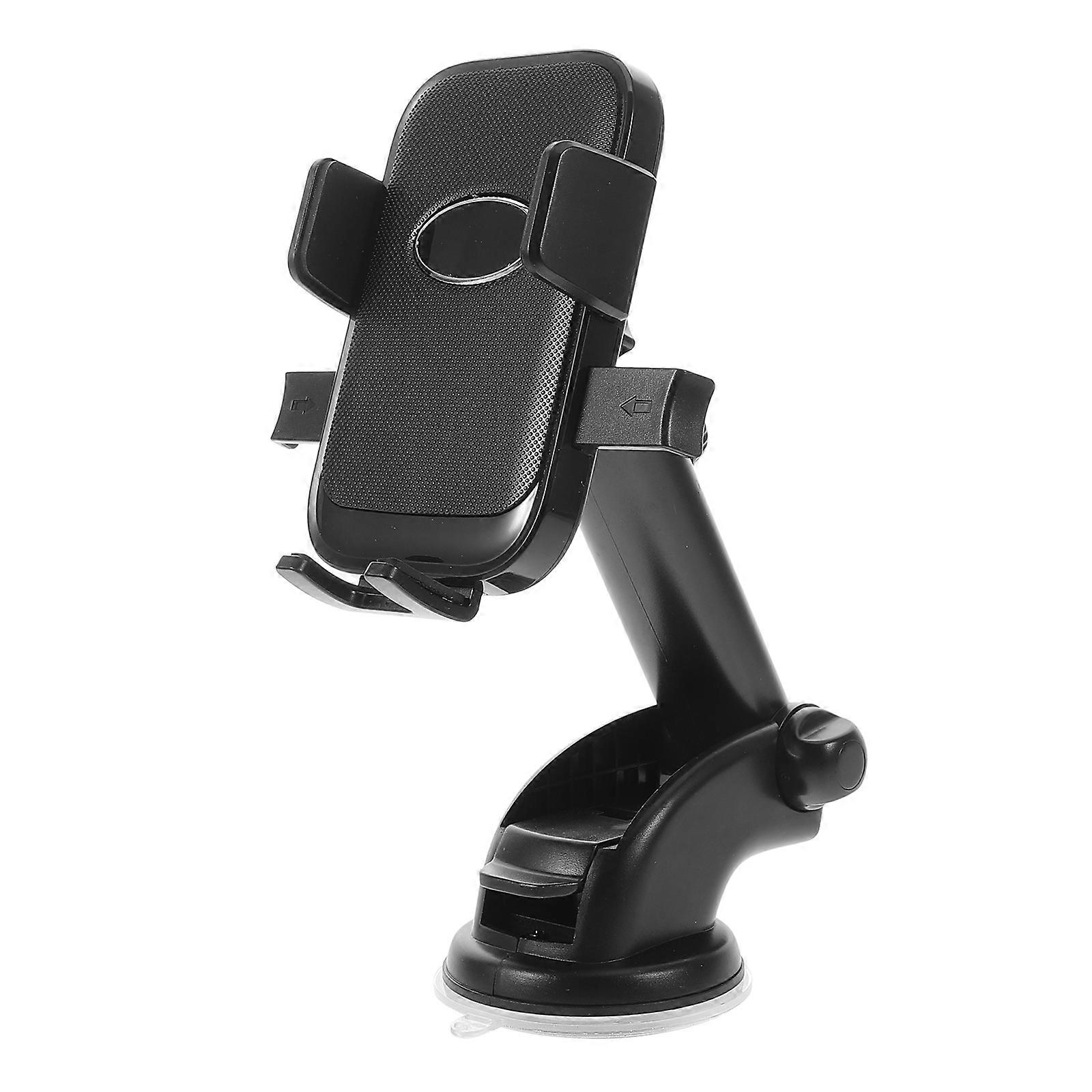 Car Dashboard Phone Holder with Rotating & Retractable Design, Strong Suction Mount for Easy Installation in All Vehicles, Universal Fit for All