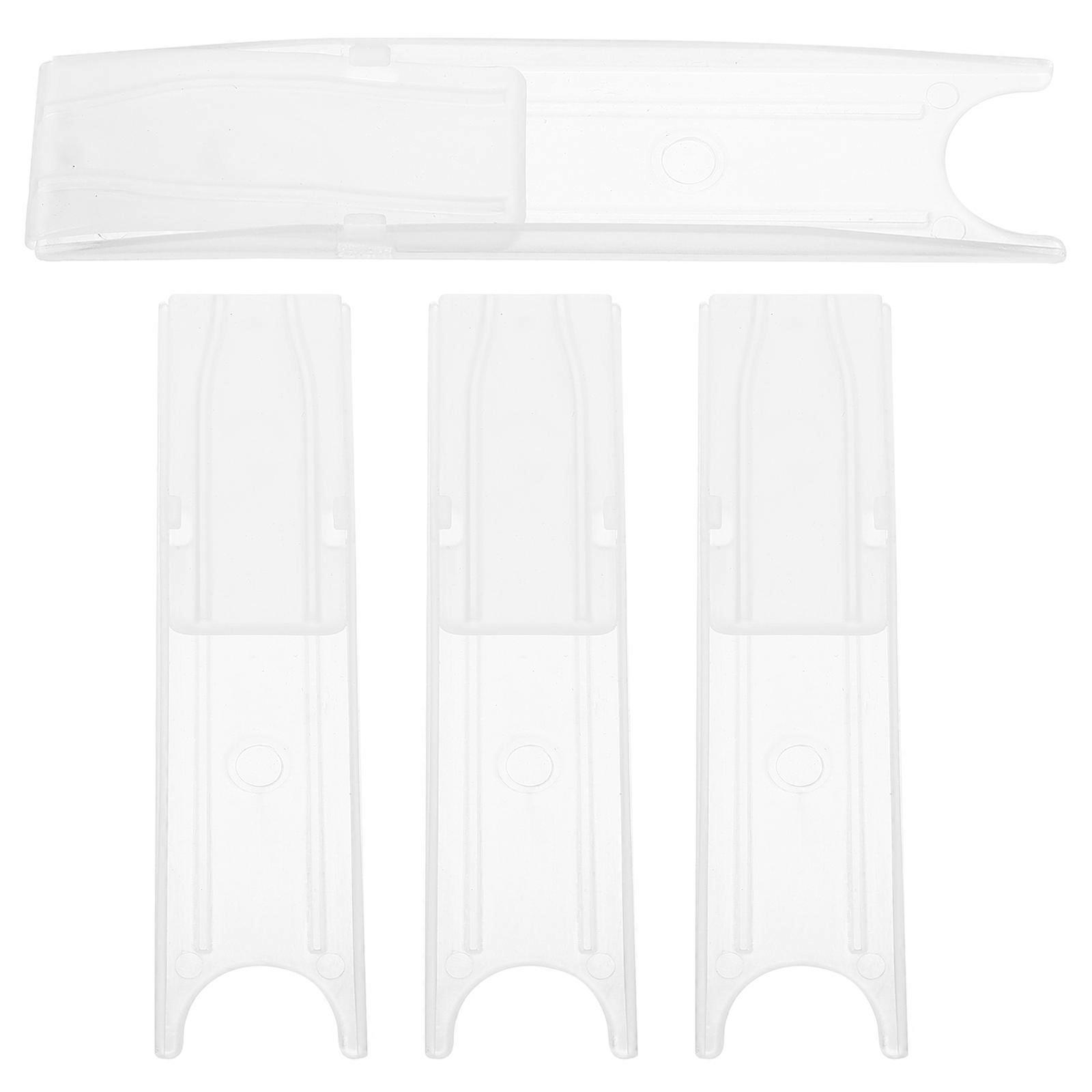 4pcs Musical Instrument Accessories Reeds, Saxophone & Clarinet Holders, Storage Bag & Case for Alto Clarinet, ABS Transparent Design