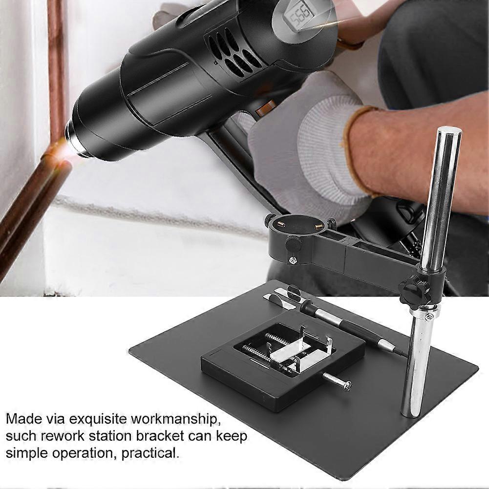 Rework Station Stand Hardware Accessory Desoldering Repair Tool Fixed Movable Desktop