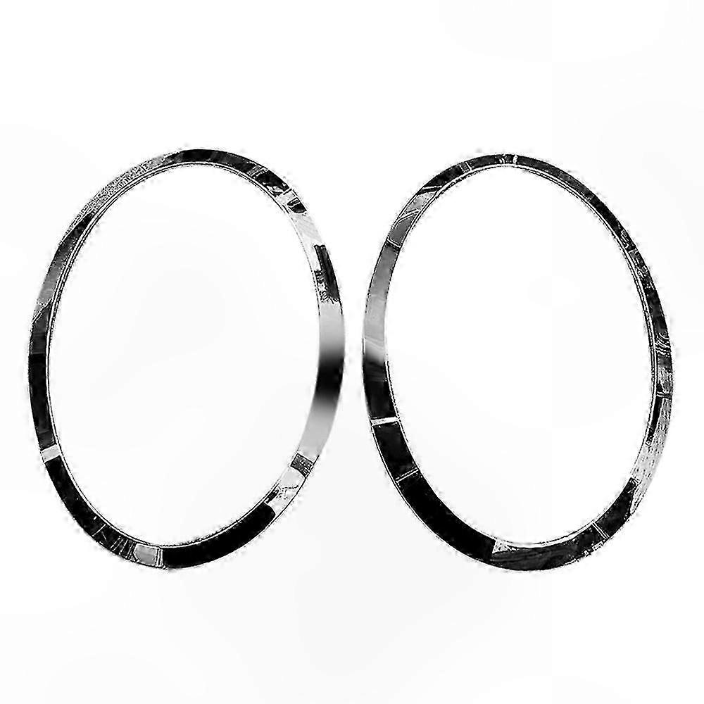 Chrome Front Headlight Eyebrow Ring Cover for MINI F55 F56 F57 03-18 Left Right Trim
