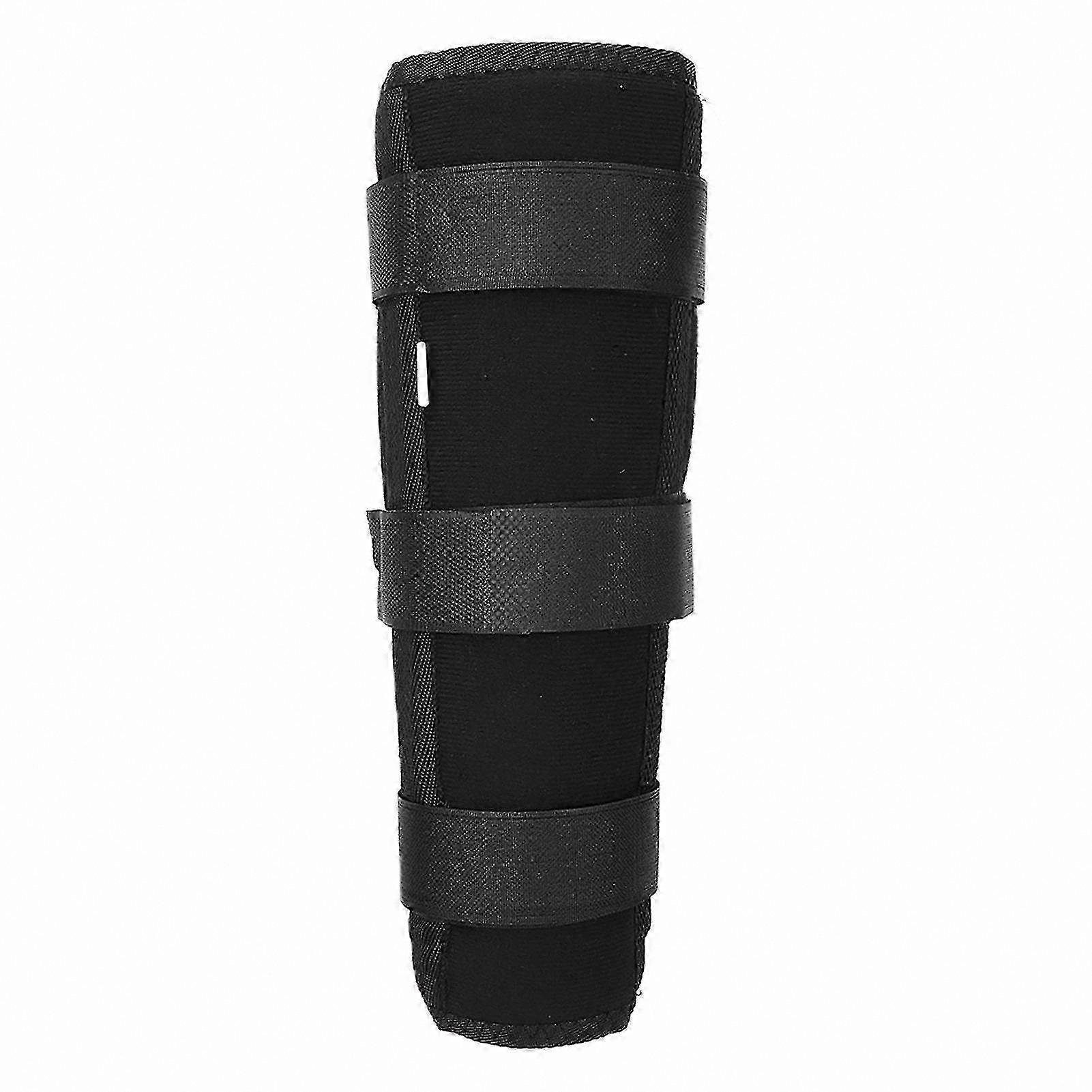 Leg Support Brace for Shin and Calf with Fracture Stabilization and Protection Features