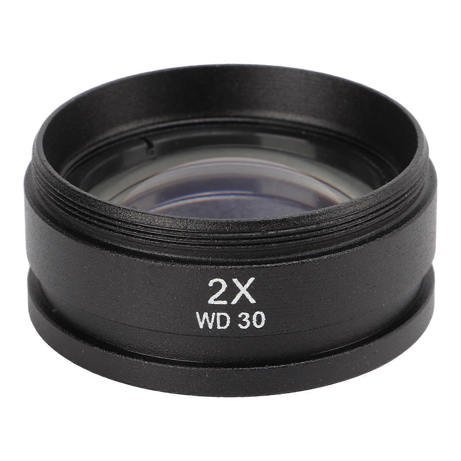 Auxiliary Objective Lens for Zoom Stereo Microscope Threaded 48mm for Trinocular Microscope