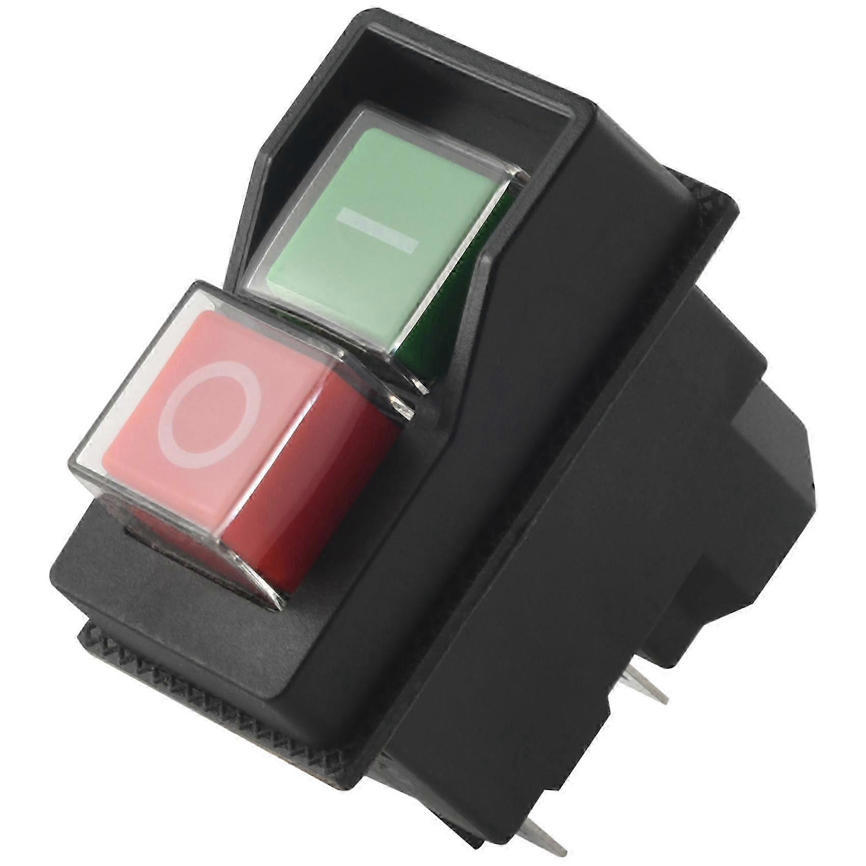 Waterproof Electromagnetic Push Button Switch 5 Pins KJD17 220-240V Edition 0901