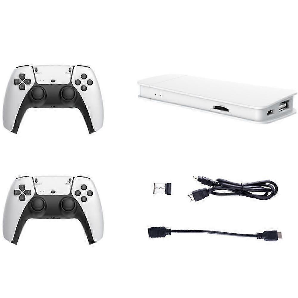 M15 Mini Handheld Game Console with Wireless Gamepads, 64GB Storage and HD Output for Retro Gaming