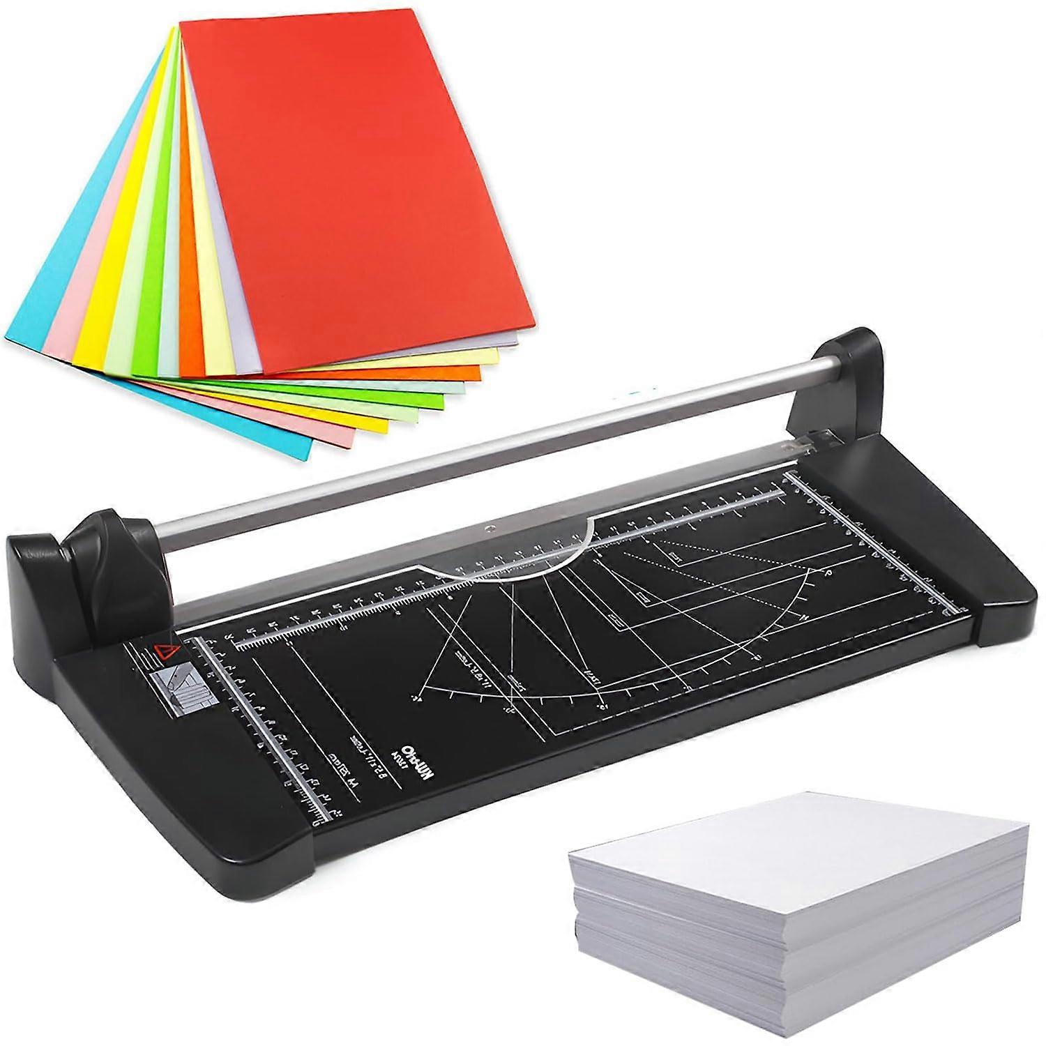 Rotary Paper Trimmer, 10Sheet Capacity, For Crafting, Photos, And Coupons