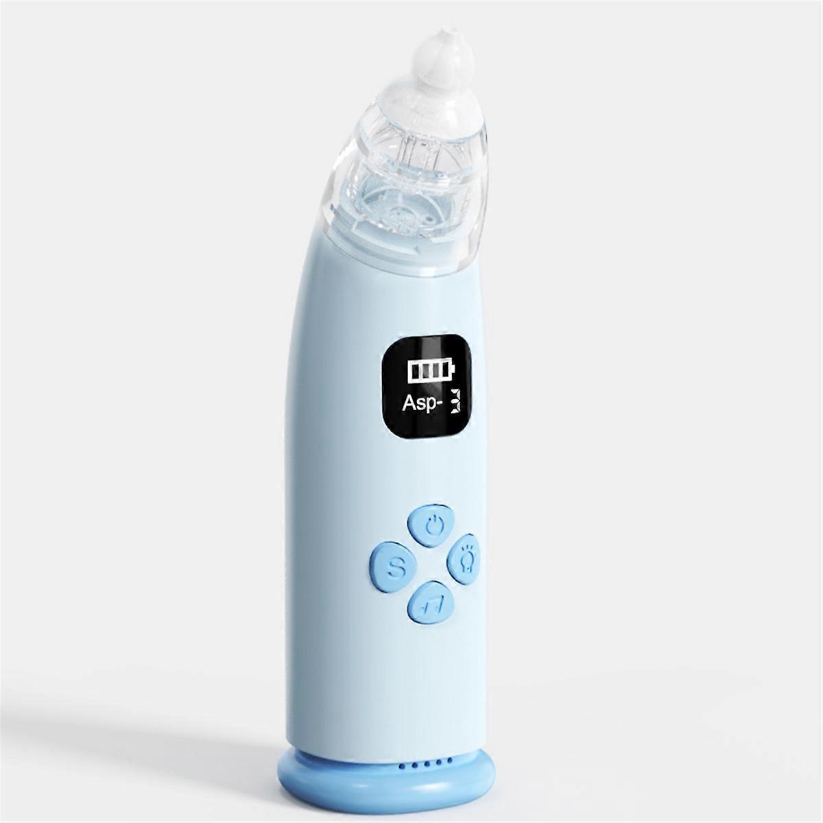 Portable Silicone Nasal Clean Nasal Aspirator Suction Electric Nasal Aspirator Soothing Lighting Thr