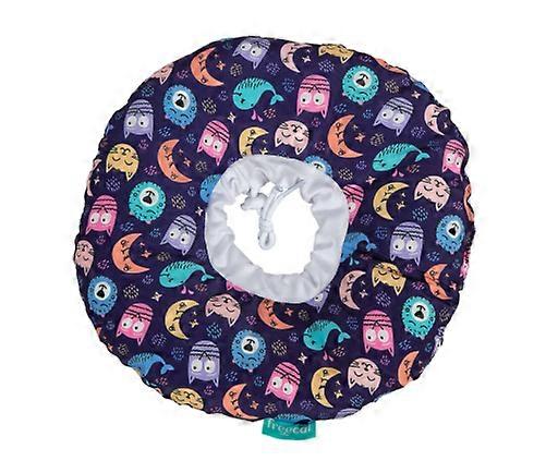 Freedog Cat Recovery Collar Protector Soft Blue Night