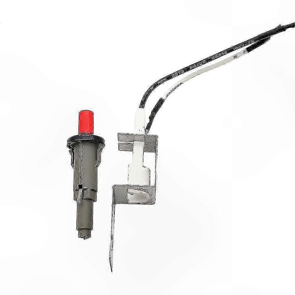 Spark Ignition Kit with Wire for BBQ Grill Replacement Parts, Compatible with Piezo Igniter Assembly for Q100 Q200 Q1000 Q2000 Models