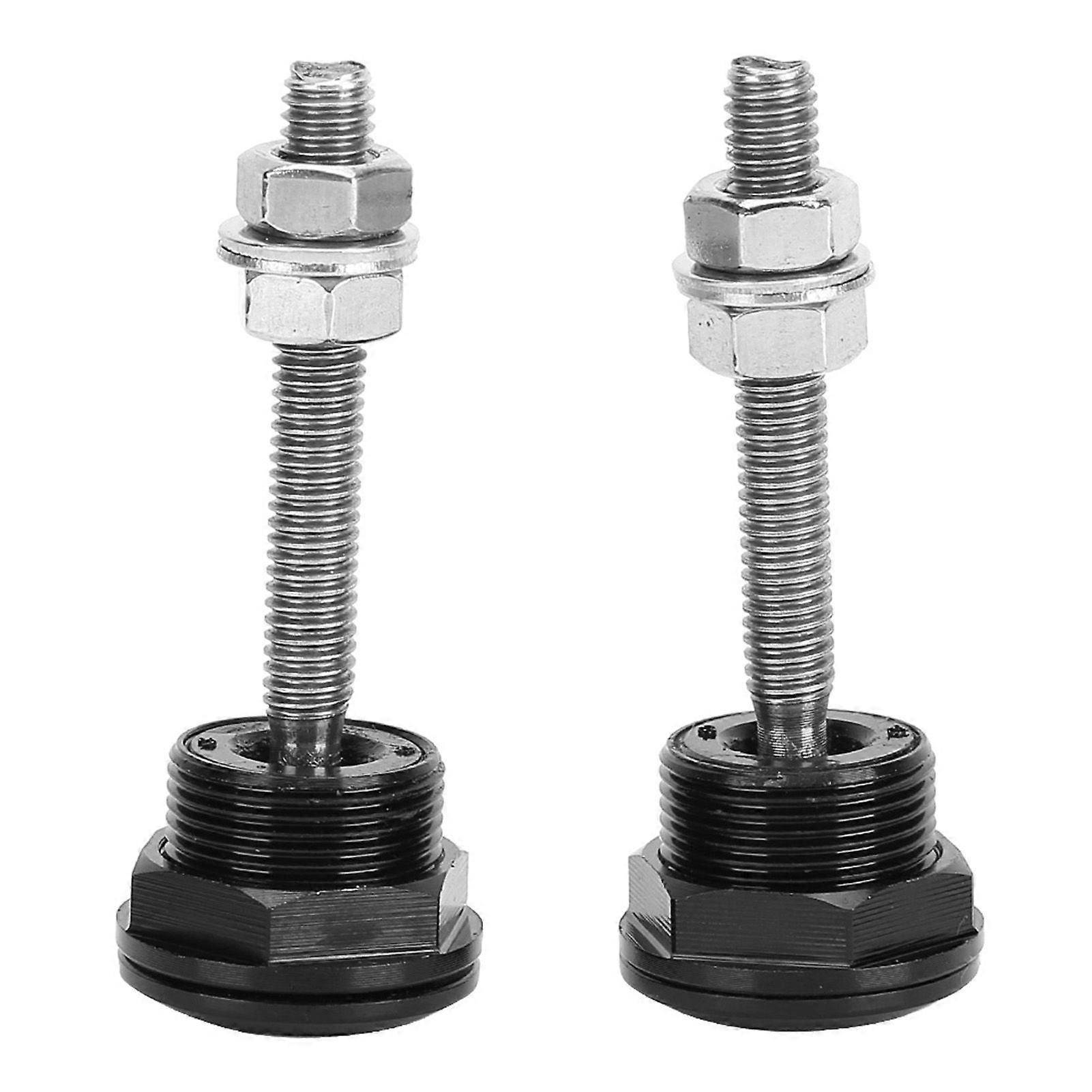 2Pcs Universal Hood Pin Bonnet Lock Quick Release Push Button Bumper Clip Latches22mm/0.9in