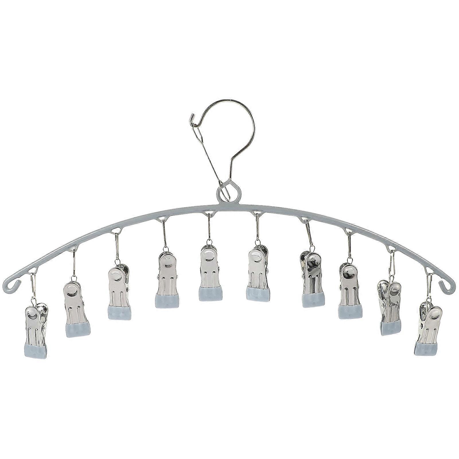 Versatile Sock Dryer Laundry Drying Rack for Home Use with 3Pcs Hangers